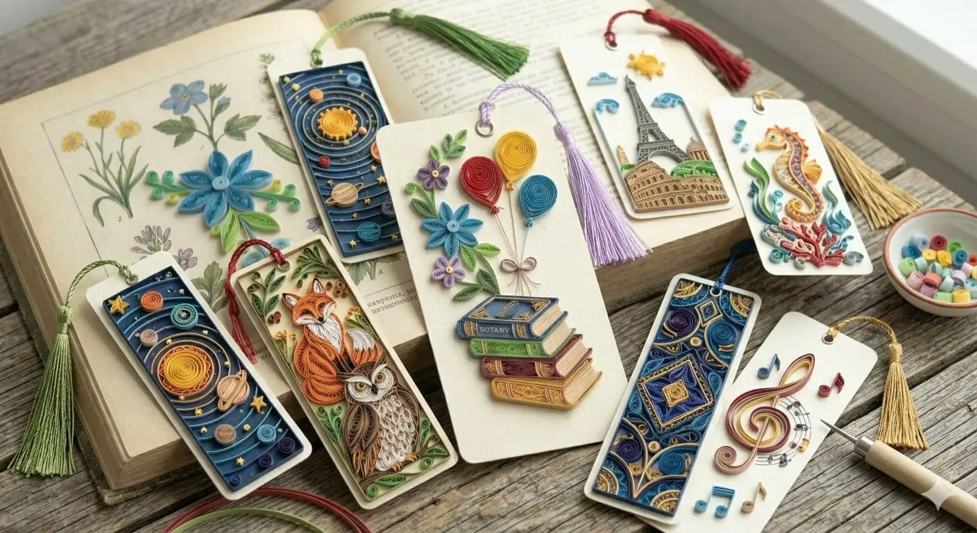 marcapágina quilling artalyas