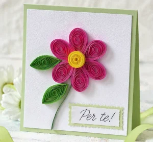 Tutorial passo passo fiore quilling