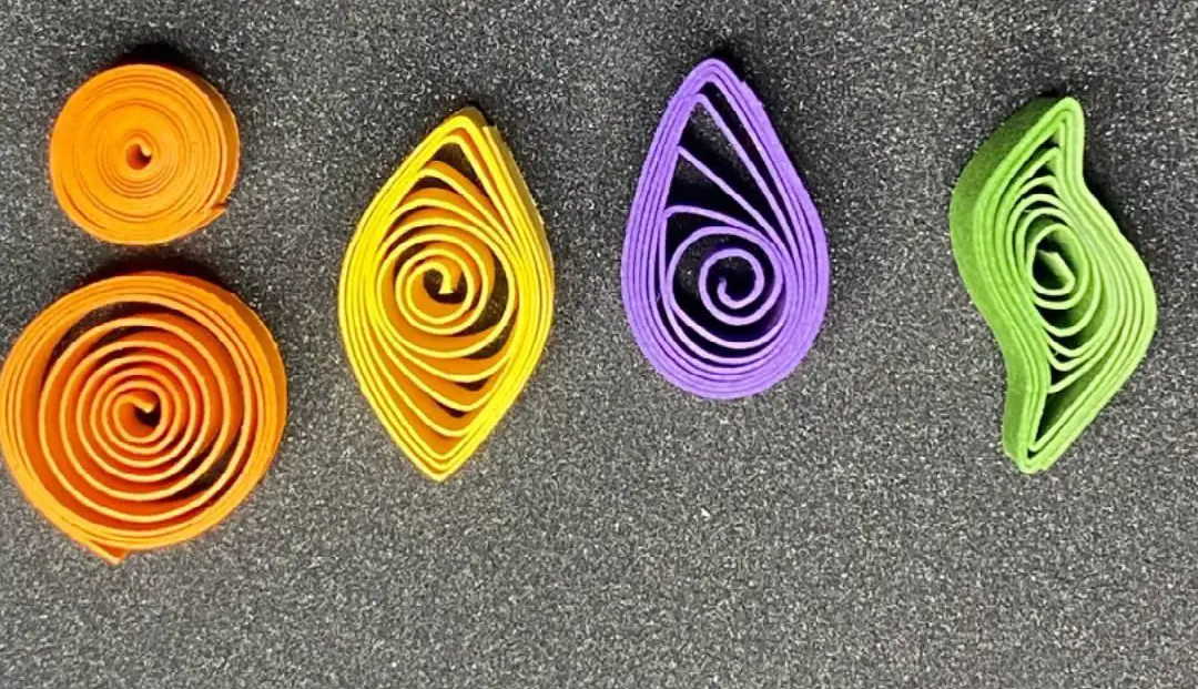 Quilling shapes